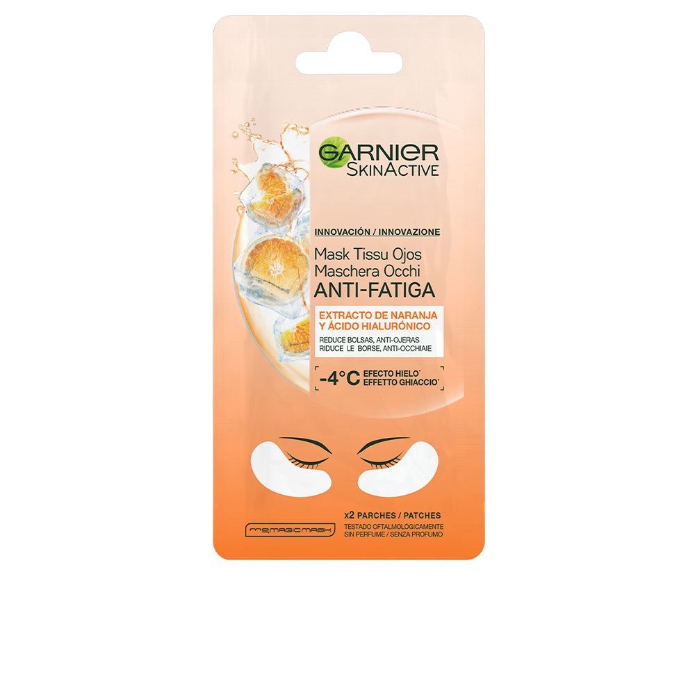 [6209200] Garnier - Skin Active Eye Tissue Mask - Orange