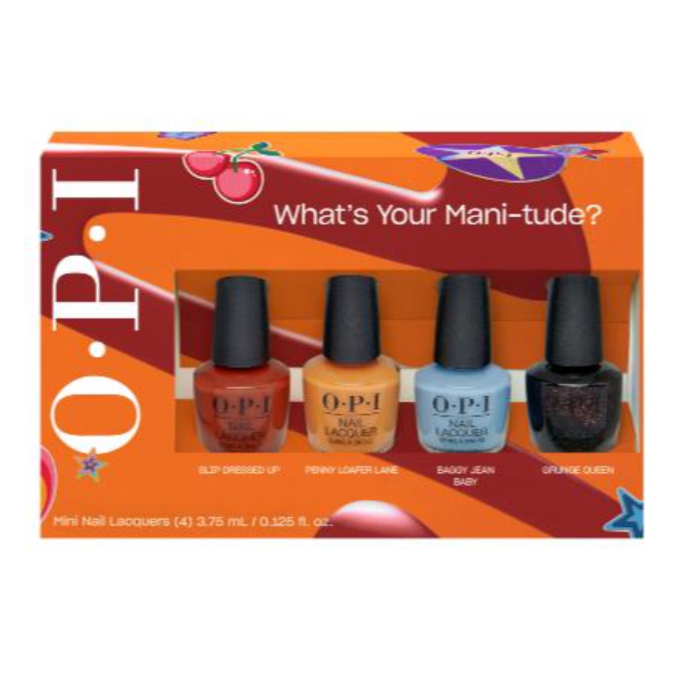 [6901127] OPI - Nail Polish - Set - What's Your Mani-tude? Collection Mini 4pc