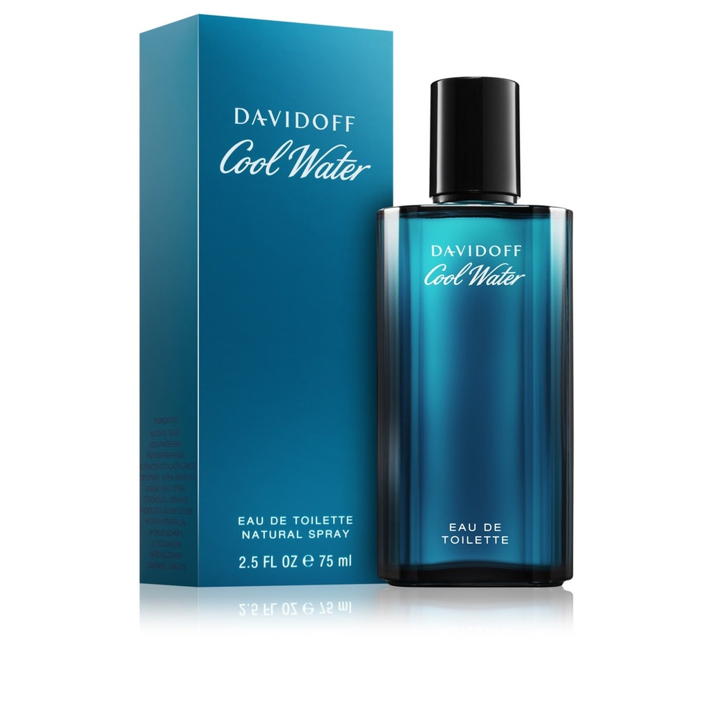 [-] Davidoff - Cool Water - Eau de Toilette - 75ml