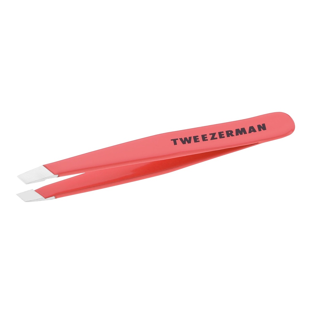 [-] Tweezerman - Mini Slant Tweezer - Geranium
